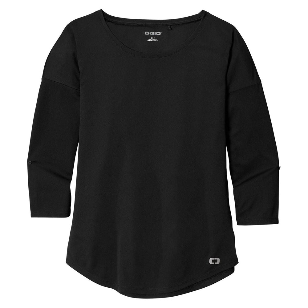 OGIO Ladies Gravitate Scoop 3/4-Sleeve
